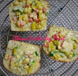 Read more about the article Cheese Exotic Veg Toast