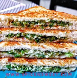 Broccoli Cheese Sandwich