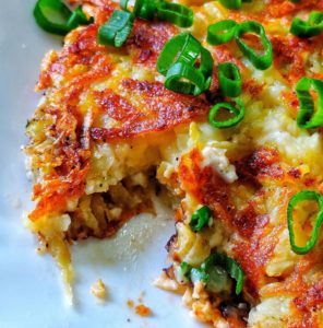 Cheesy crispy Potato Pancake