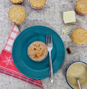 Eggless Cinnamon Cupcake