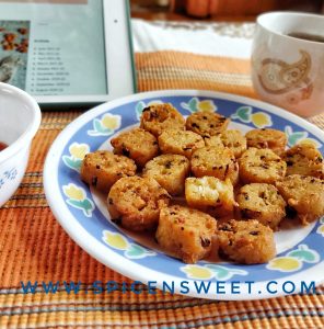 Chilli Garlic Potato Bites recipe