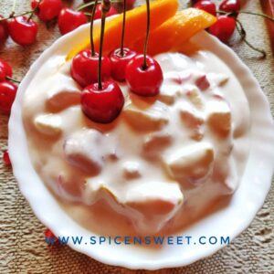 Read more about the article Fruit Cream/creamy fruit salad recipe