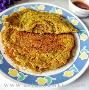 Green Moong Dal Dosa Recipe