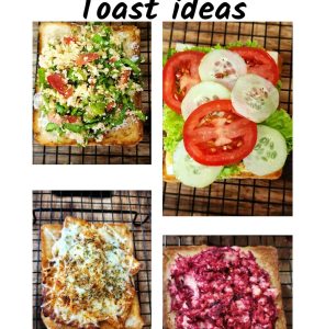 4 Simple Healthy toast ideas